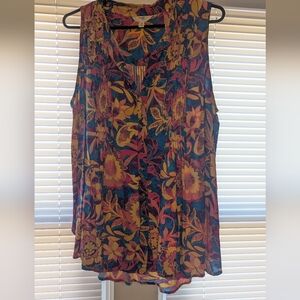 Terra & Sky Multicolor Floral Blouse